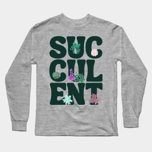 Succulent Long Sleeve T-Shirt